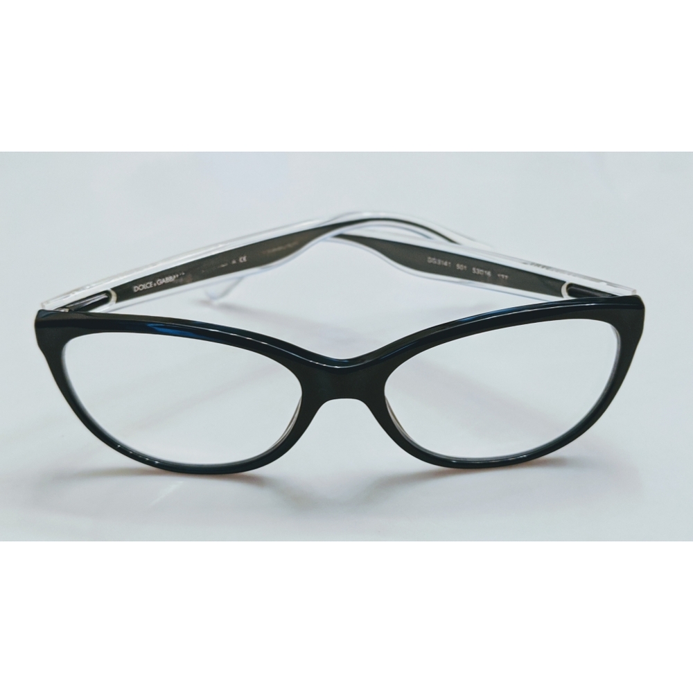 👓🔥Dolce & Gabbana black and clear frames